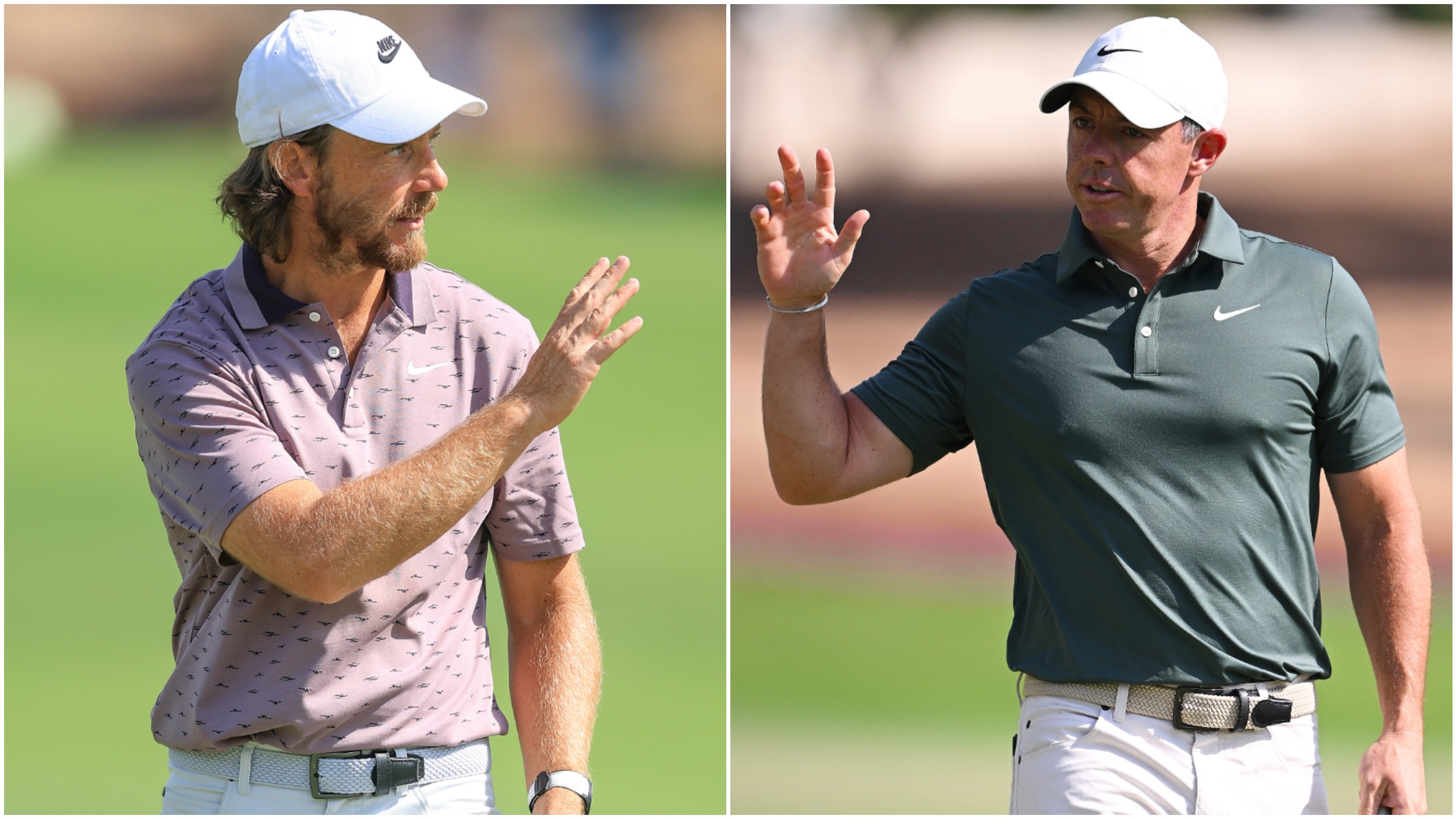 Tommy Fleetwood and Rory McIlroy in late groups in the DP World Tour Championship tee times