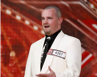 And 2005 auditionee Anthony Little returned - complete with his piano key tie