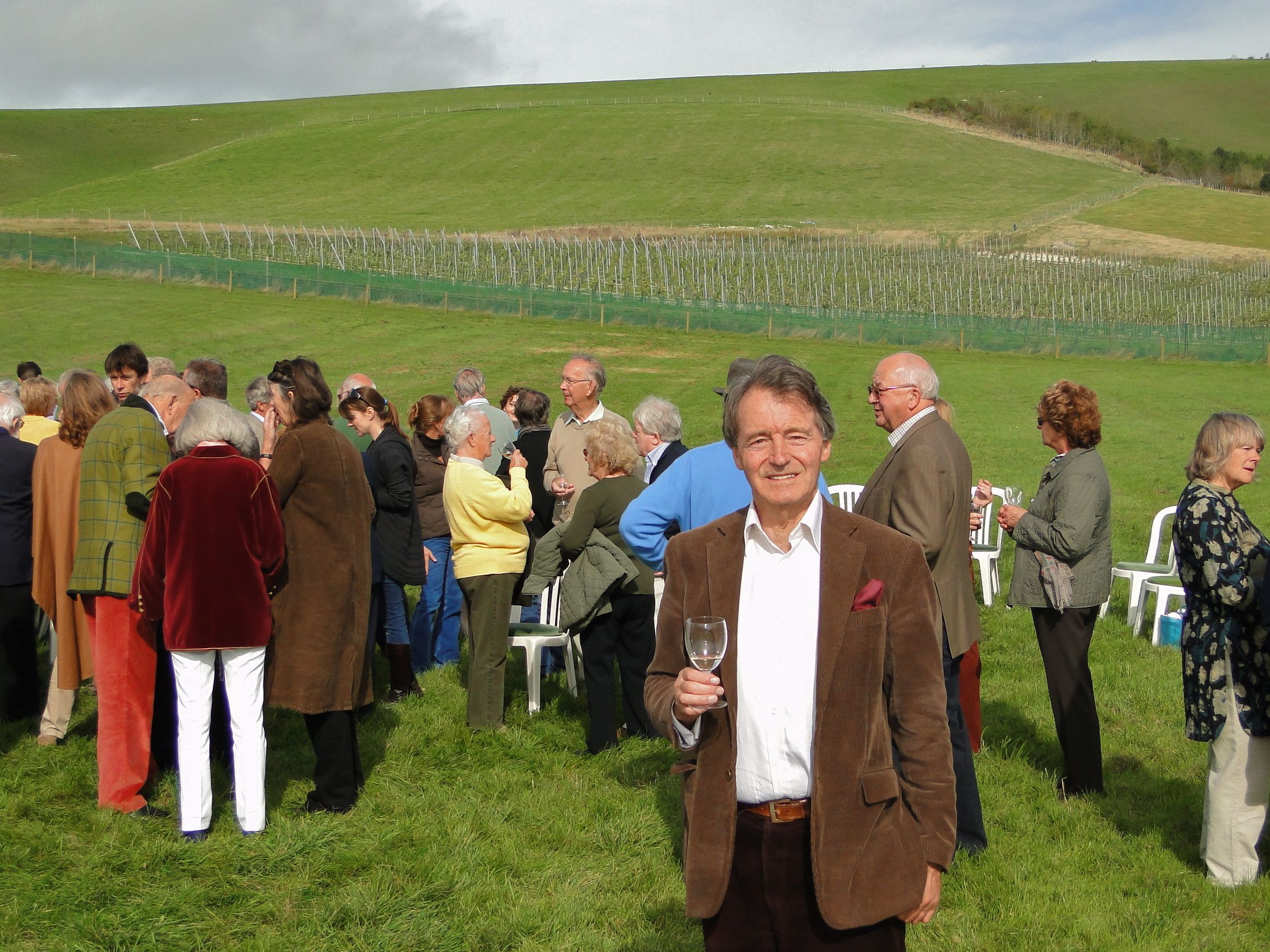 Steven Spurrier vineyard
