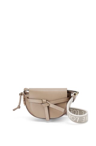 Loewe, Mini Gate Dual bag in soft calfskin and jacquard