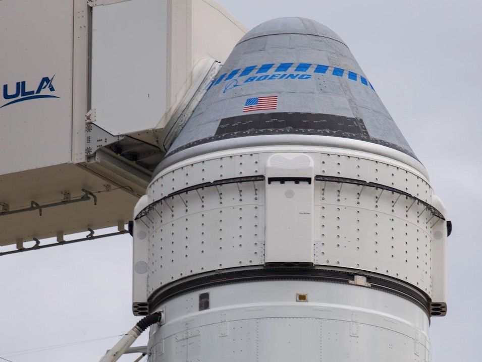La cápsula Starliner de Boeing en ruta para su lanzamiento en la misión OFT-2 a la estación espacial el 19 de mayo