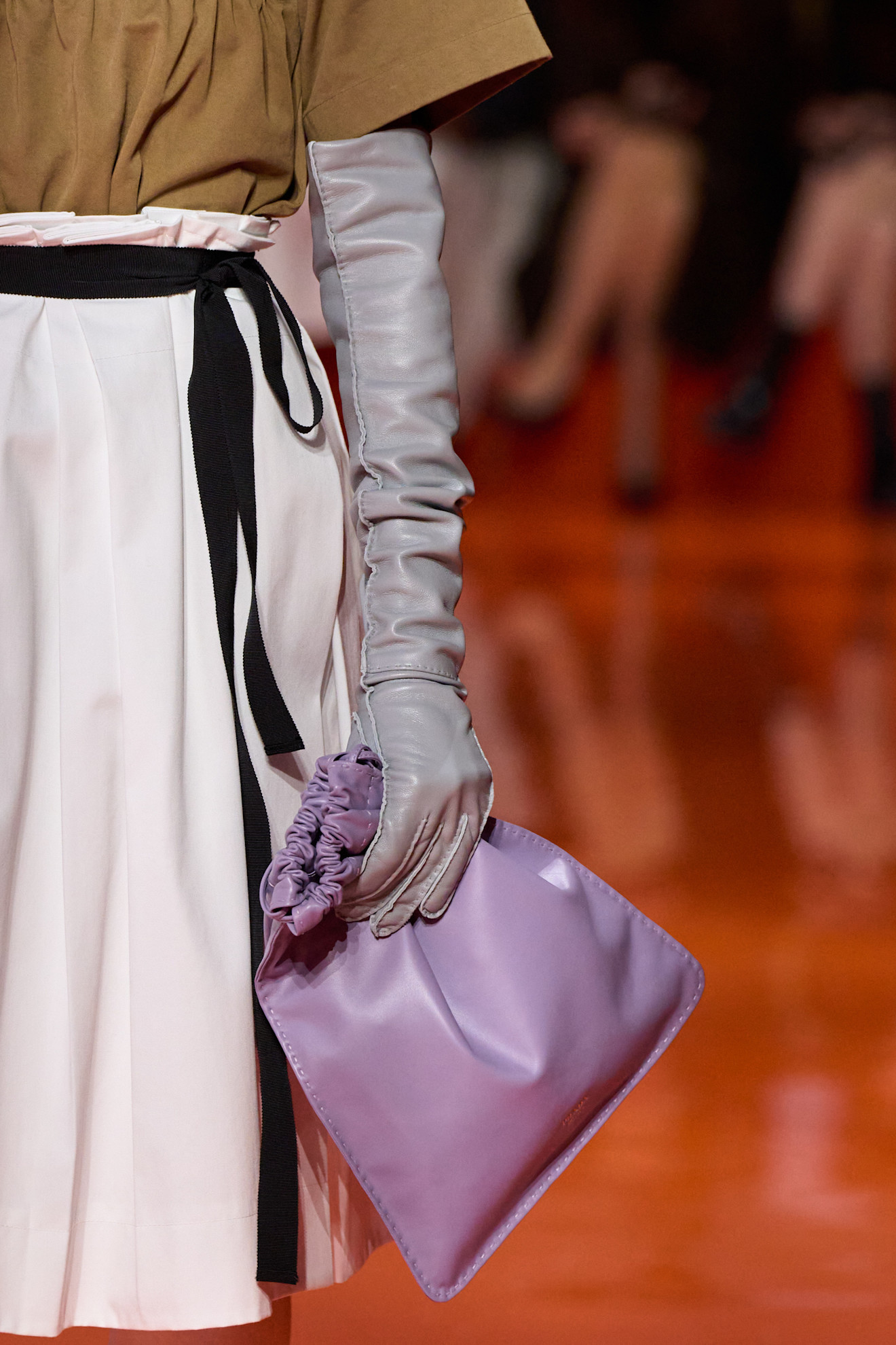 Prada spring/summer 2026 runway model.