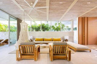 open living space at costa rica