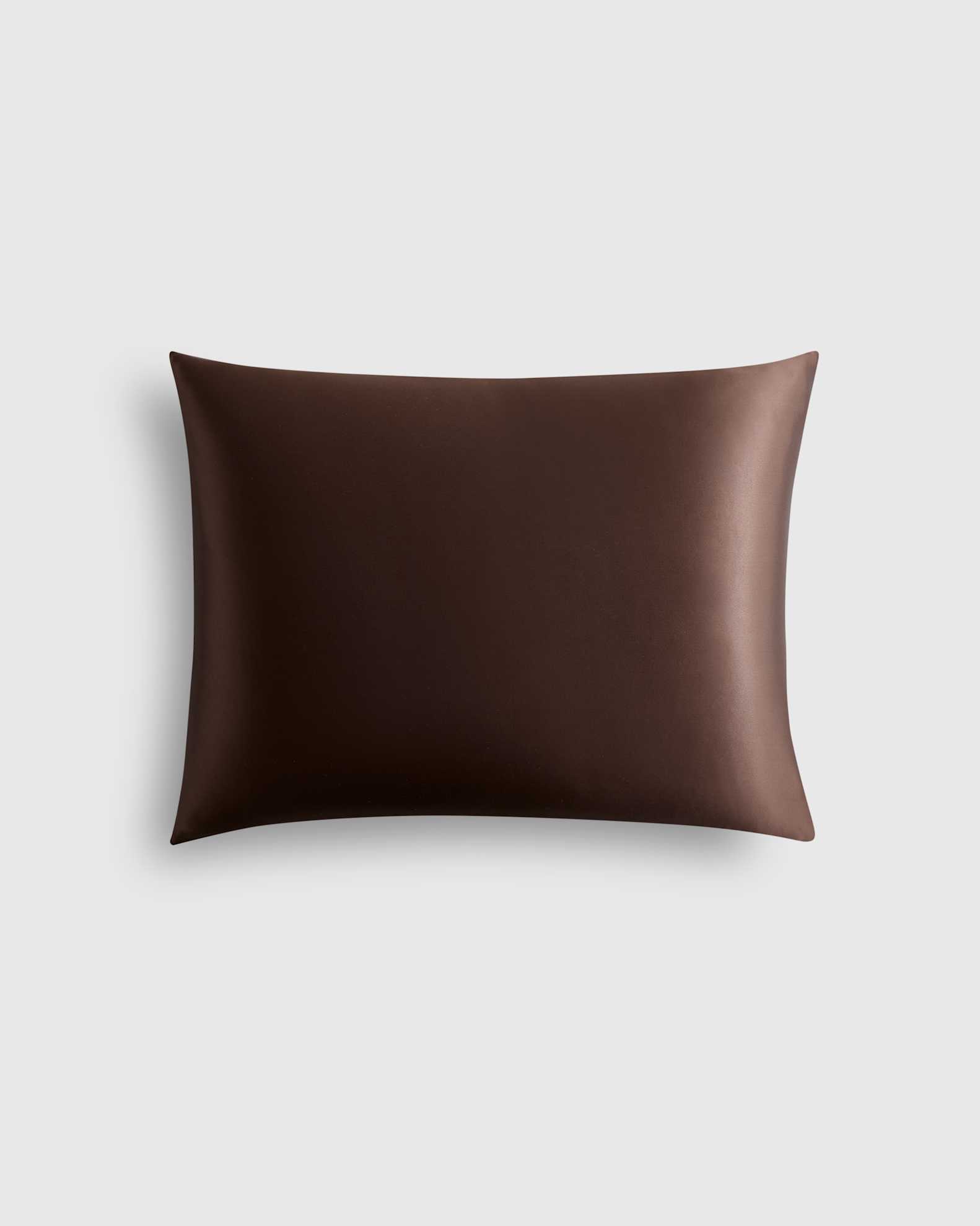 Quince, 100% Mulberry Silk Pillowcase in White, Size Standard