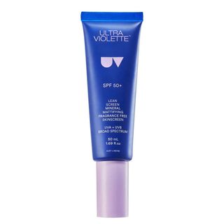 best sunscreen for acne-prone skin - Ultra Violette Lean Screen Mineral Mattifying Skinscreen SPF50+