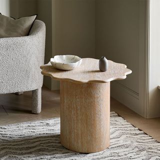 West Elm coffee and side table