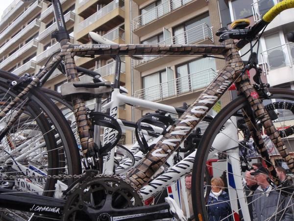Philippe Gilbert's bike for Flanders