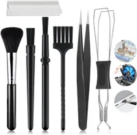 Computer cleaning brush kit