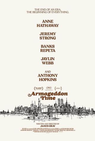Armageddon Time poster
