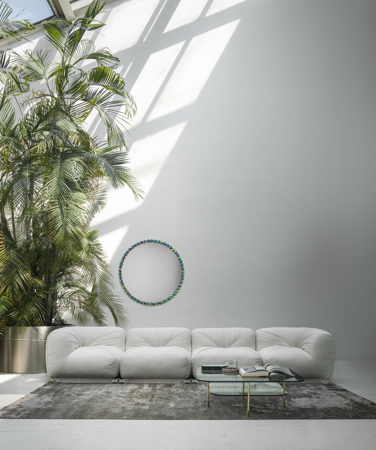 Gioiello round large mirror by Ghidini1961