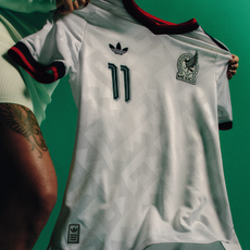 World Cup adidas Mexico 11 Jersey with green background