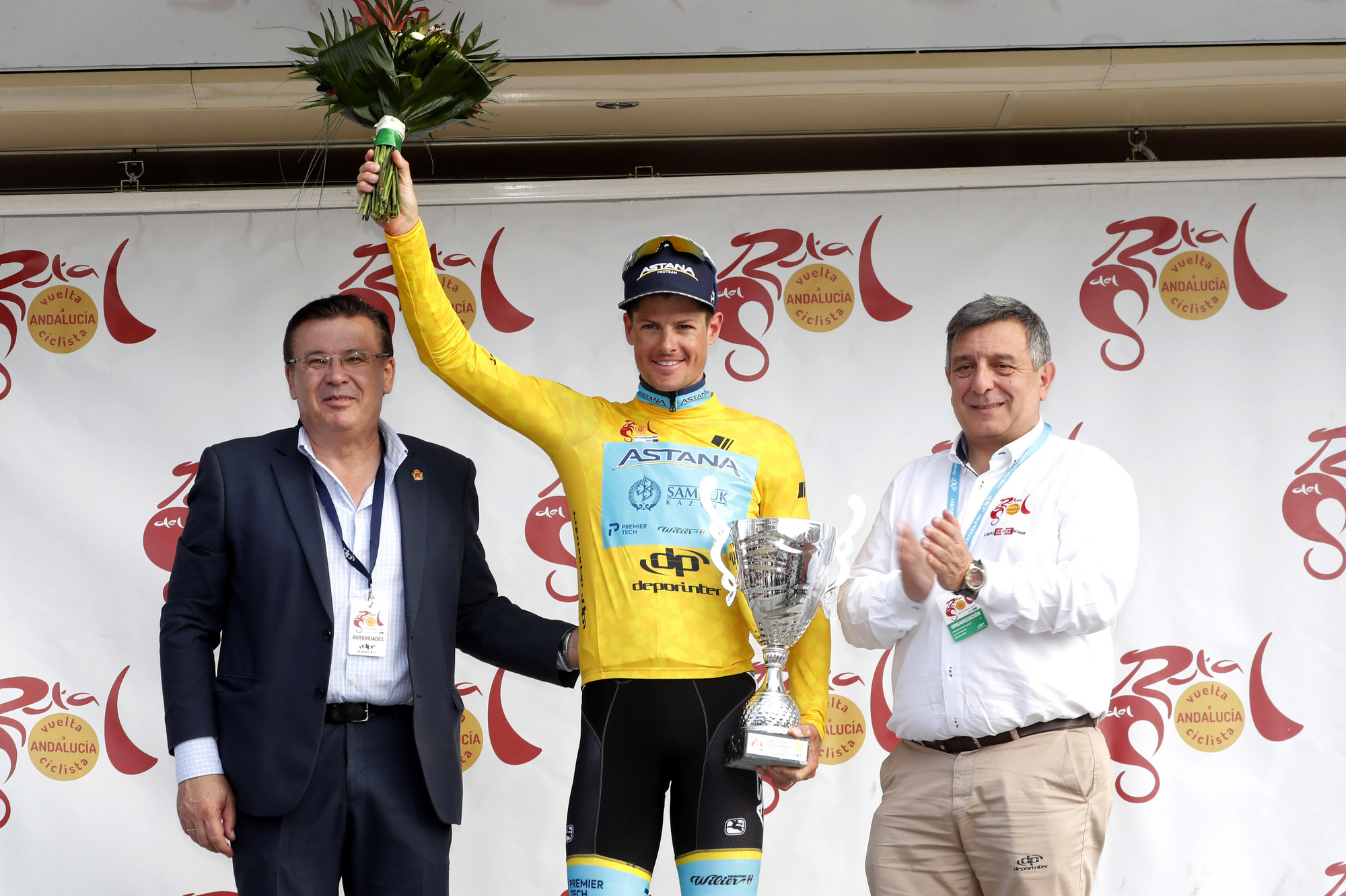 Vuelta a Andalucia Ruta Ciclista Del Sol 2020 - 66th Edition - 2nd stage Sevilla - Iznajar 198,1 km - 20/02/2020 - Jakob Fuglsang (DEN - Astana Pro Team) - photo Luis Angel Gomez/BettiniPhoto©2020