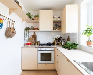 Cookery writer Meera Sodha has transformed a cramped kitchen with Plykea