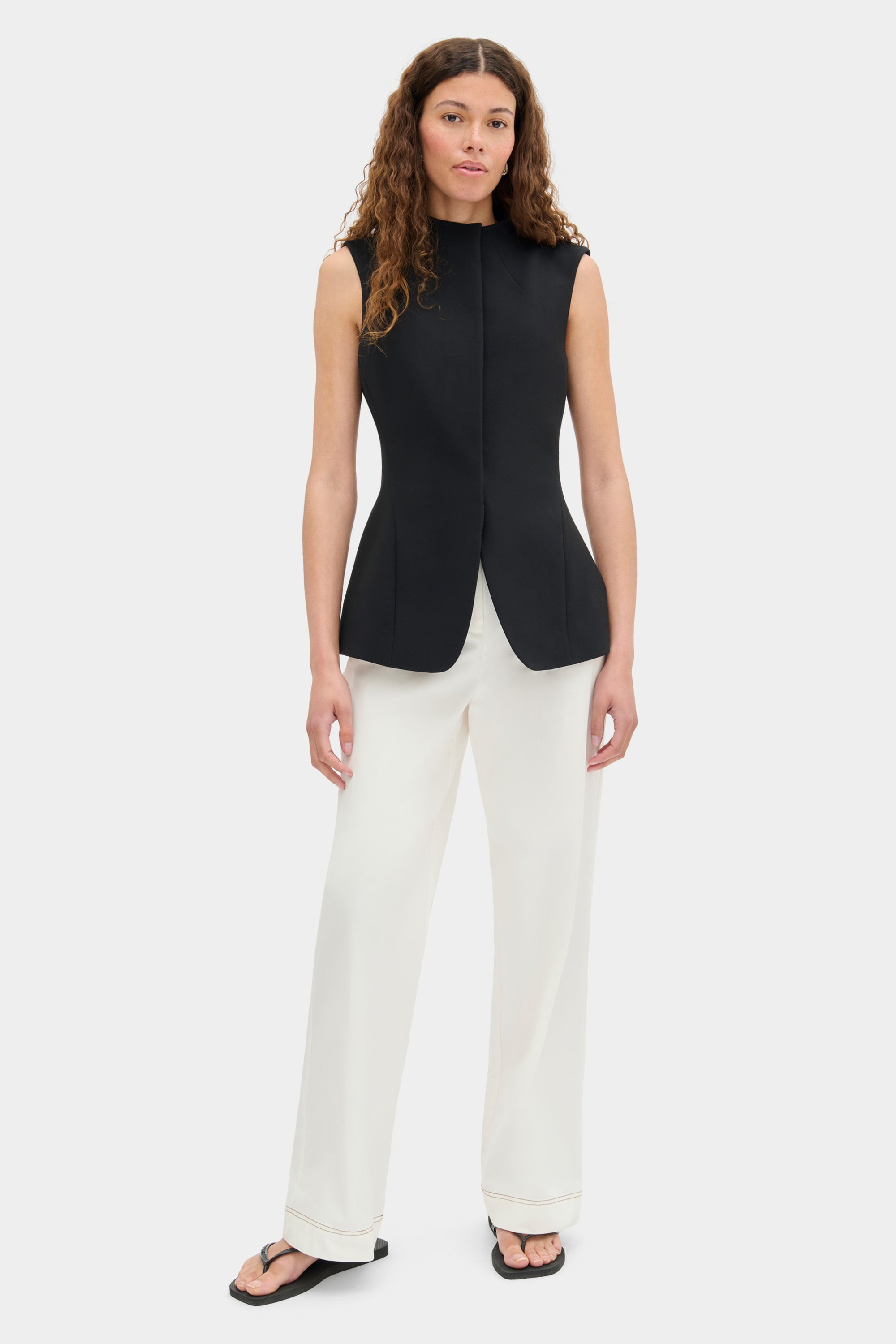 Cynthia High Neck Waistcoat