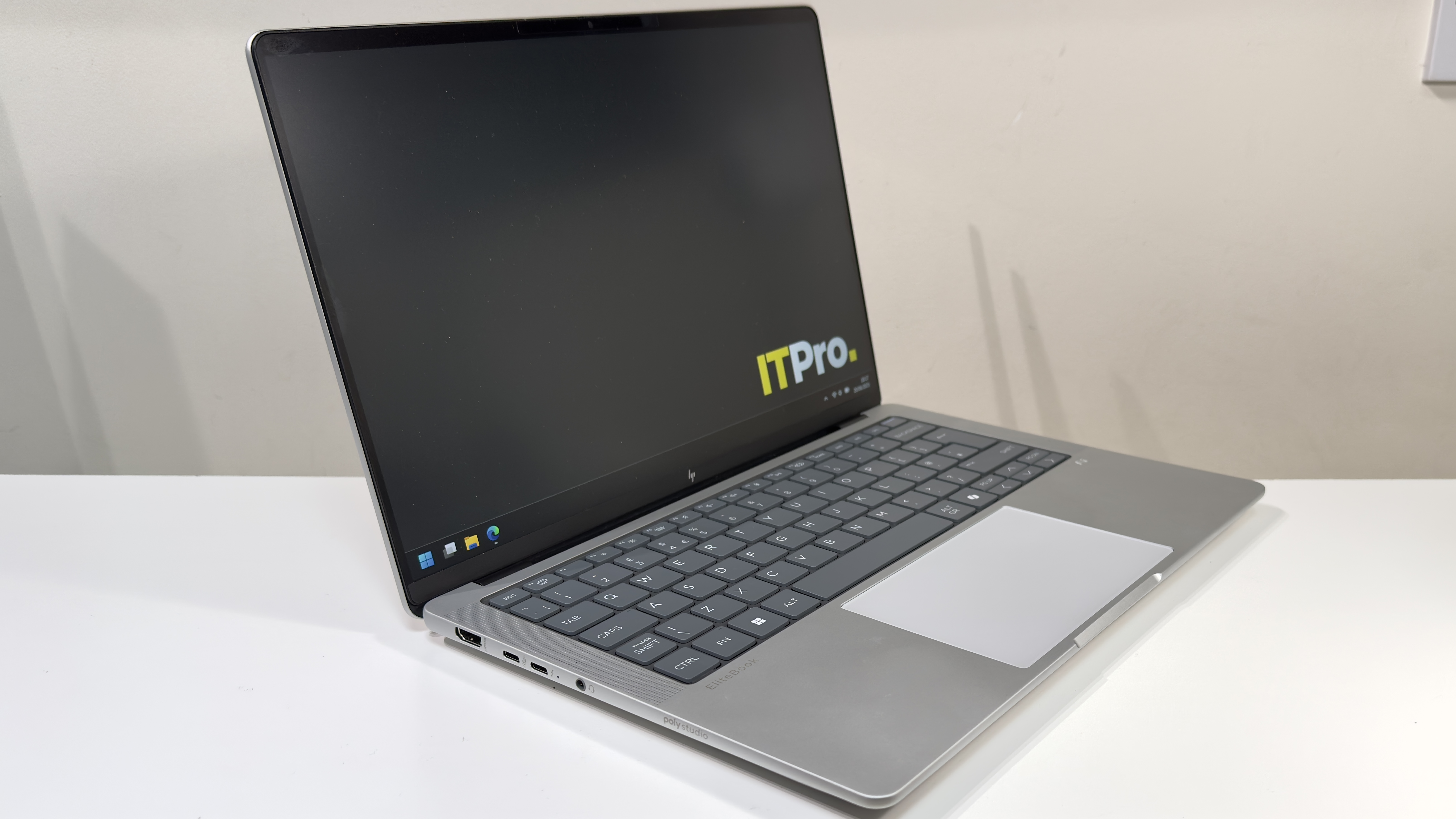 The HP EliteBook X G1a on a desk