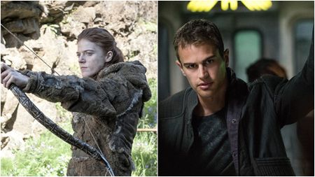 Rose Leslie and Theo James