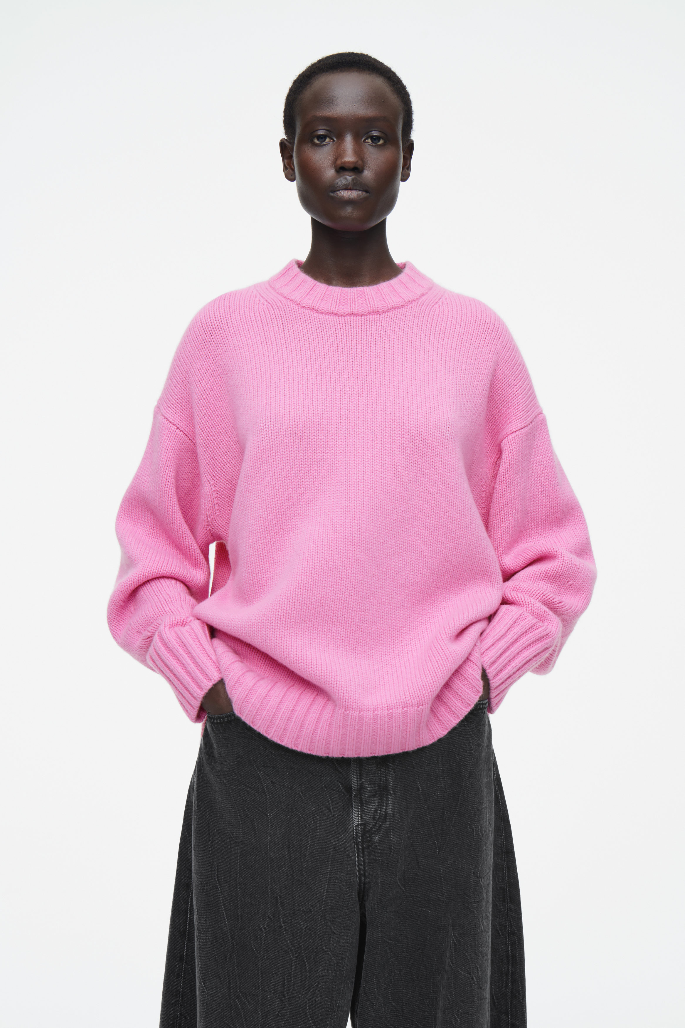 Chunky Cashmere Crew-Neck Jumper