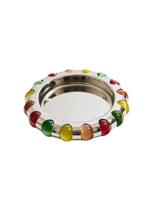 Rainbow Marbles Dish