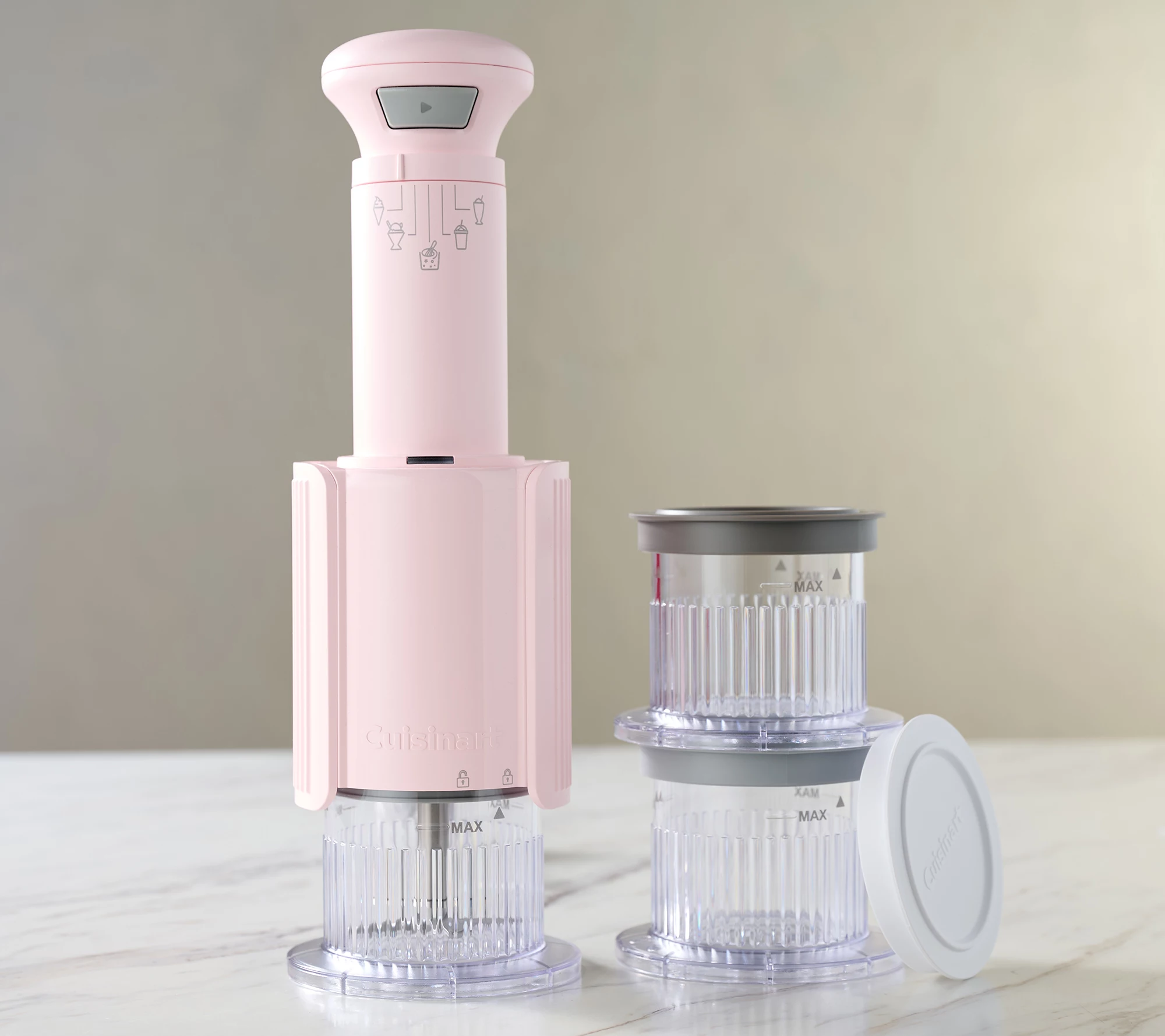 Cuisinart Fastfreeze Frozen Treat Maker With Pints