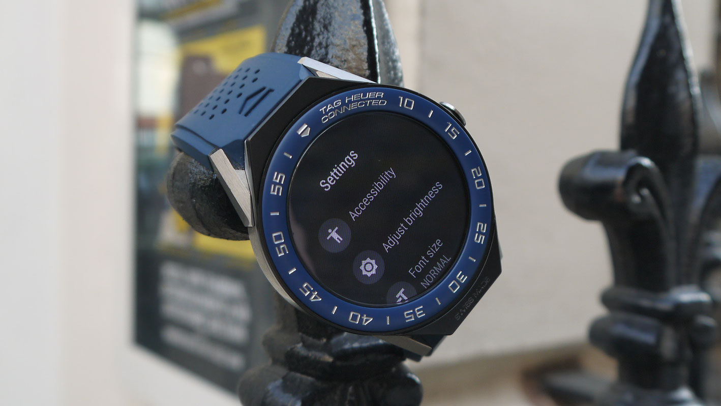 Hands on with the Tag Heuer Modular 45, a Smartwatch That Could