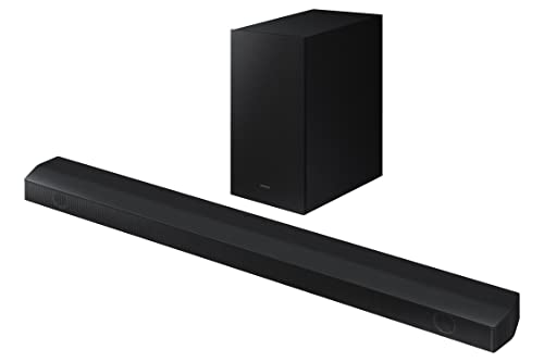 Samsung B650 Soundbar Speaker (2022) - 3.1ch Surround Sound Audio With 7 Speakers Virtual Dts:x, Wireless Subwoofer and Adaptive Sound Lite, Bluetooth Multiconnect &amp;amp; Wall Mount Kit Included