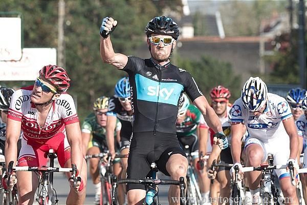 Sutton celebrates his win