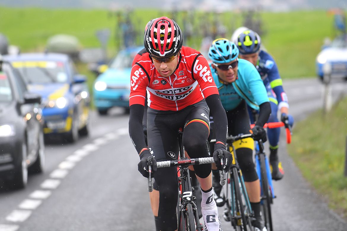 Sander Armee (Lotto Soudal) in the breakaway