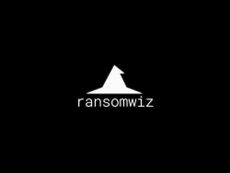 Ransomwiz logo on black background