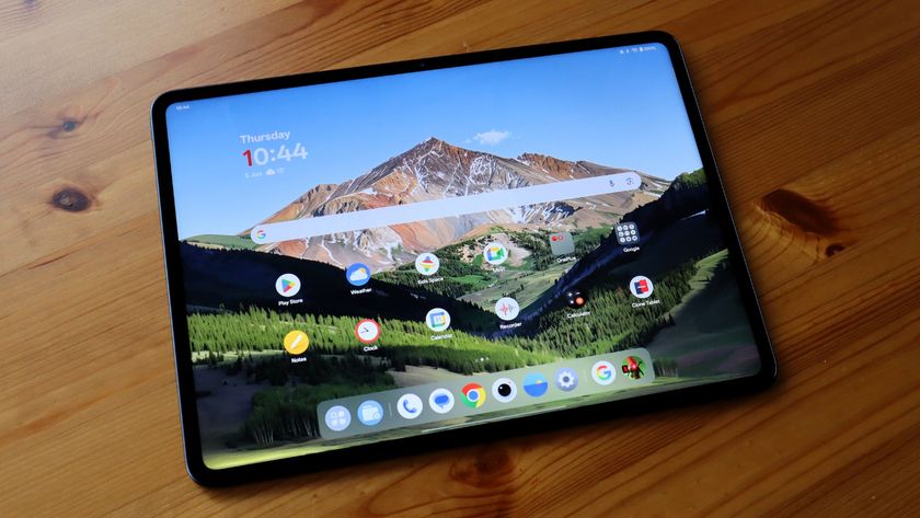 The OnePlus Pad 3 lying on a table