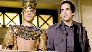 Rami Malek and Ben Stiller in Night at the Museum.