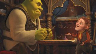 Mike Myers and Walt Dohrn in Shrek Forever After