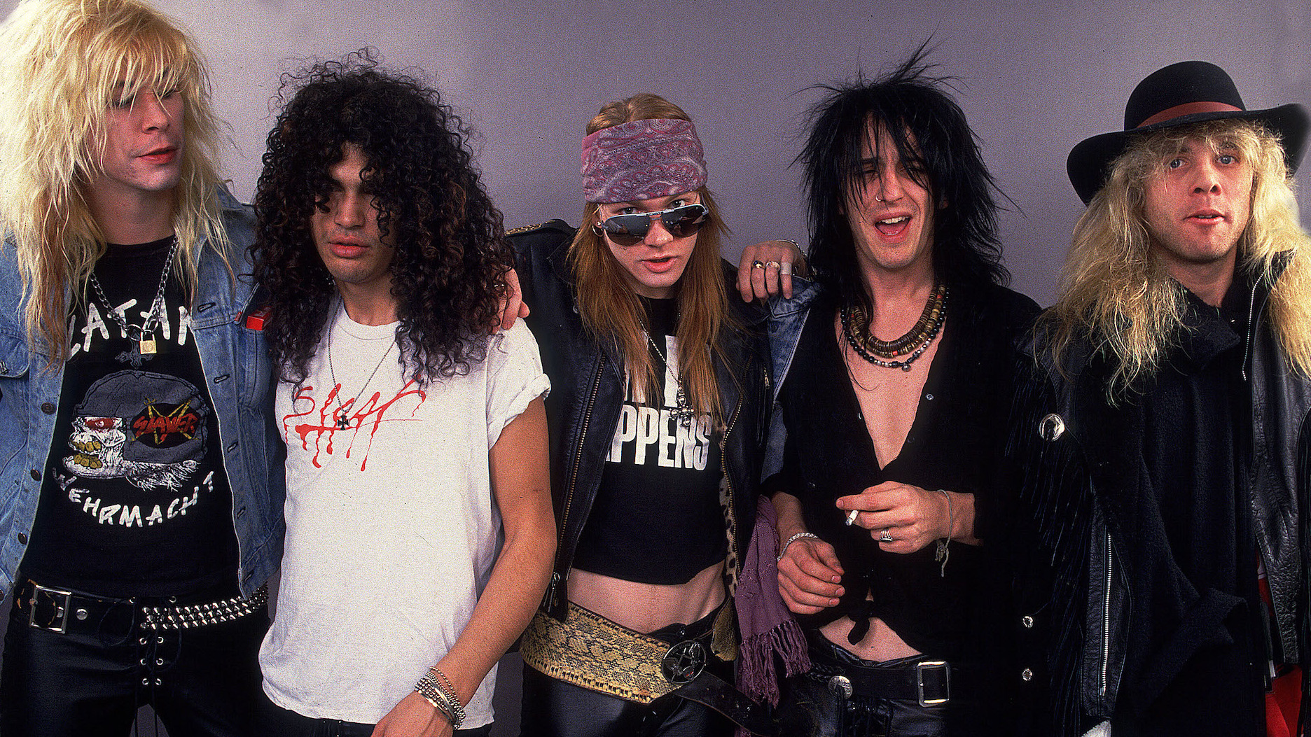 Guns N&#039; Roses in December 1987