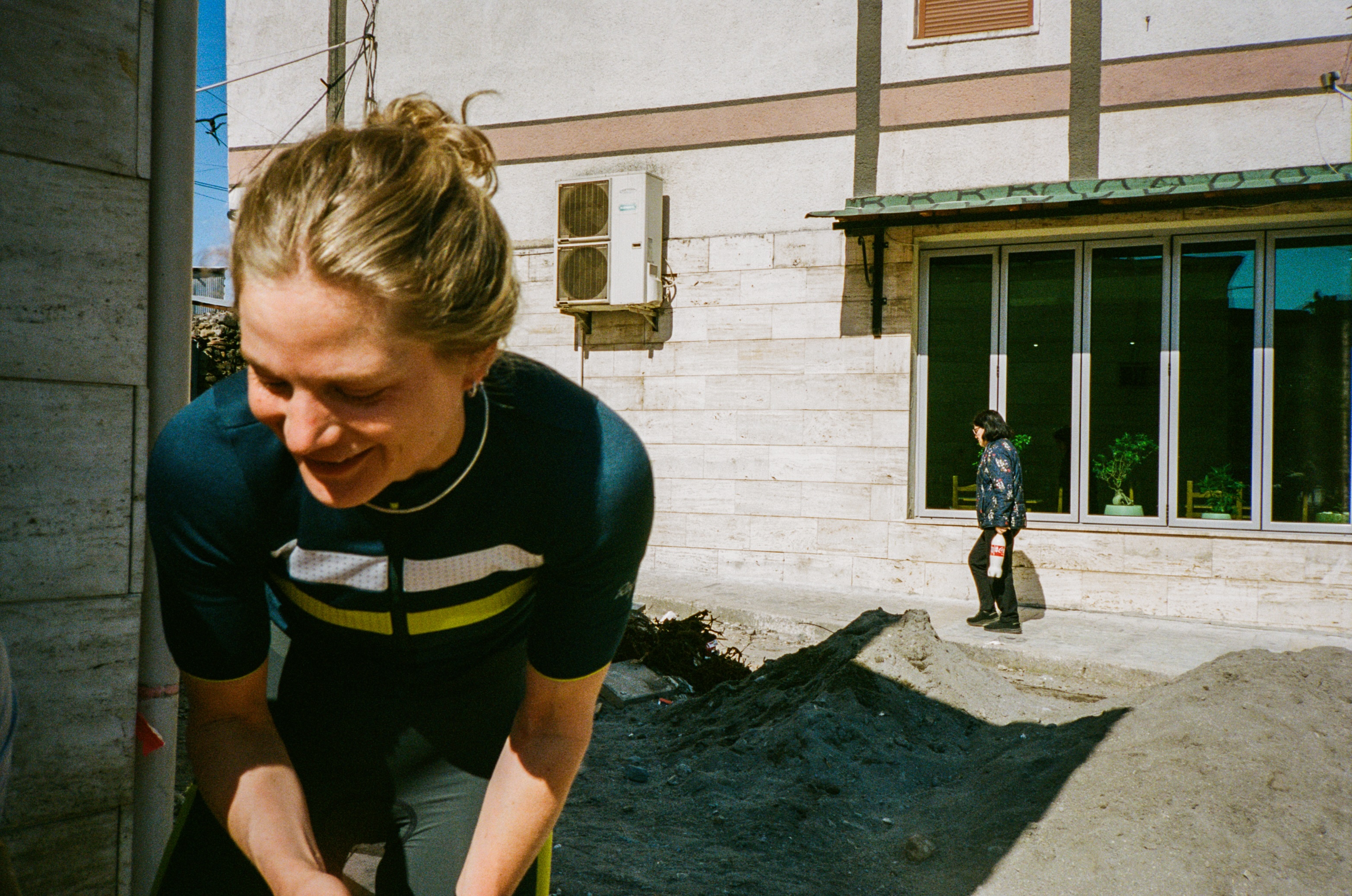 Jana's preferred jersey for endurance events