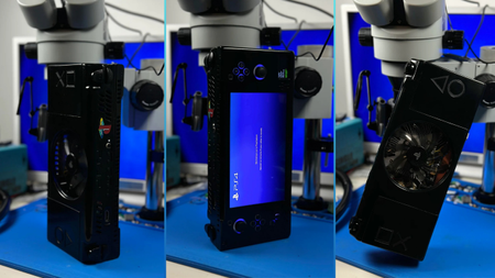 Handheld, portable PS4 Slim console