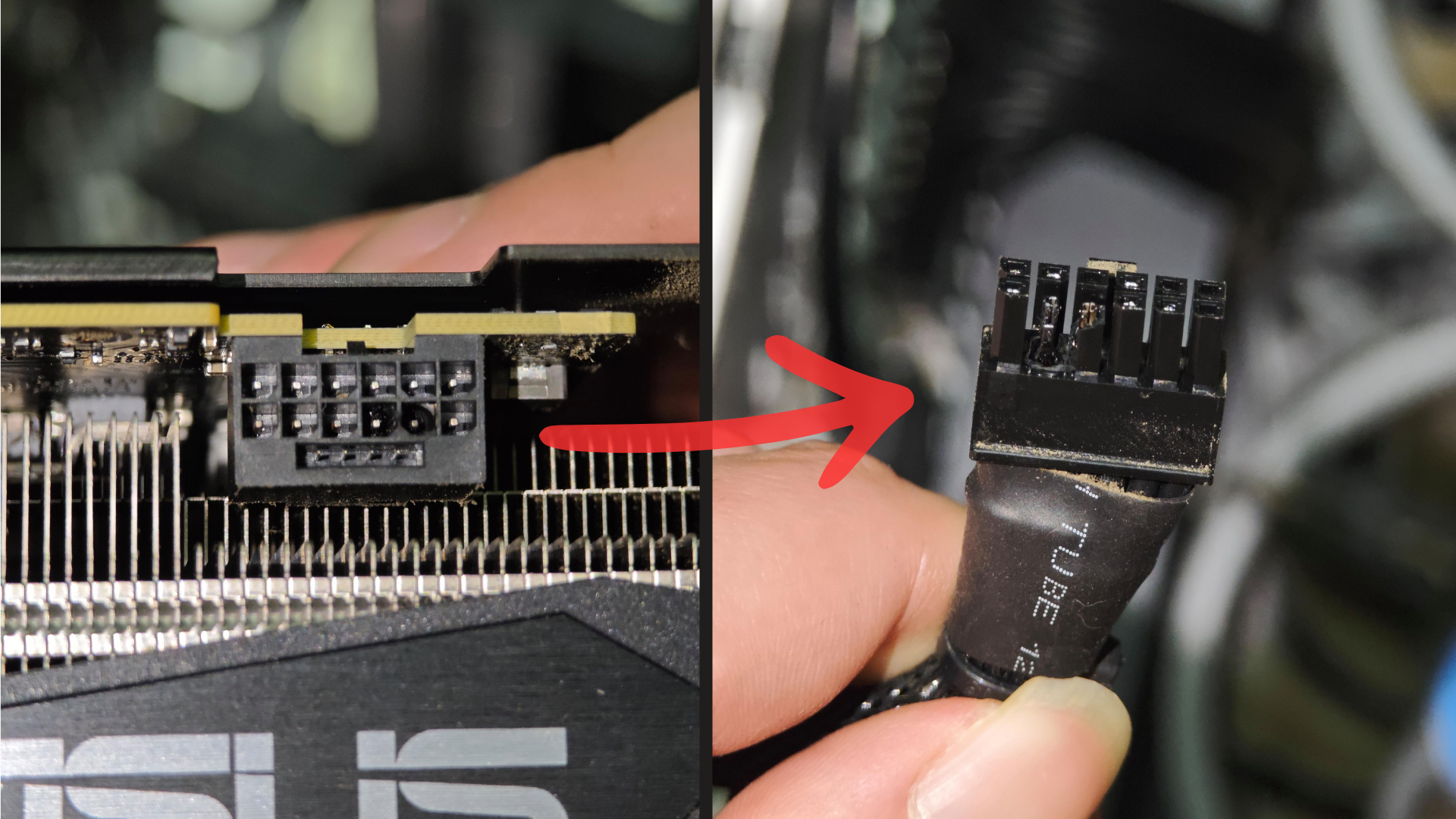 RTX 3060 Ti Melting Connector &amp; Cable