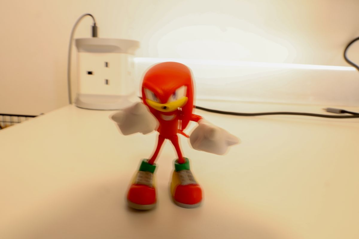 A photo of a figurine taken on a Canon EOS R5 Mark II camera.