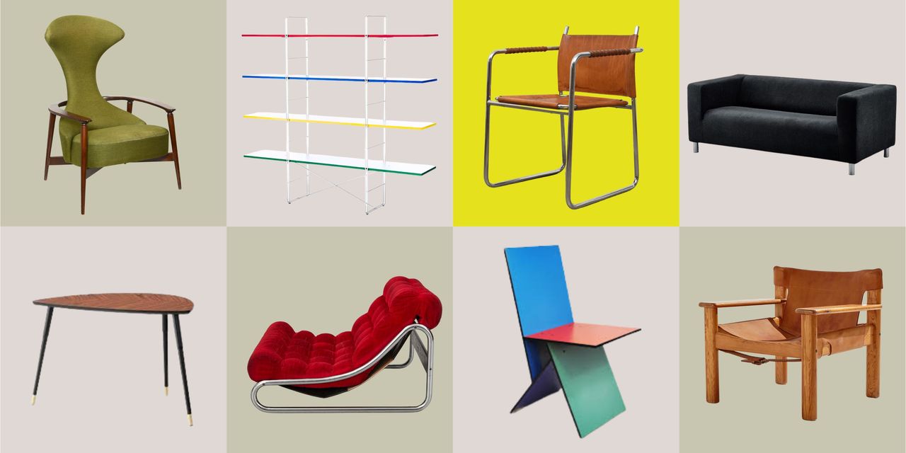 a collage of vintage IKEA classics