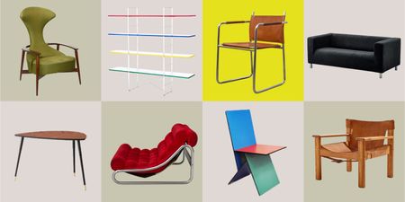 a collage of vintage IKEA classics