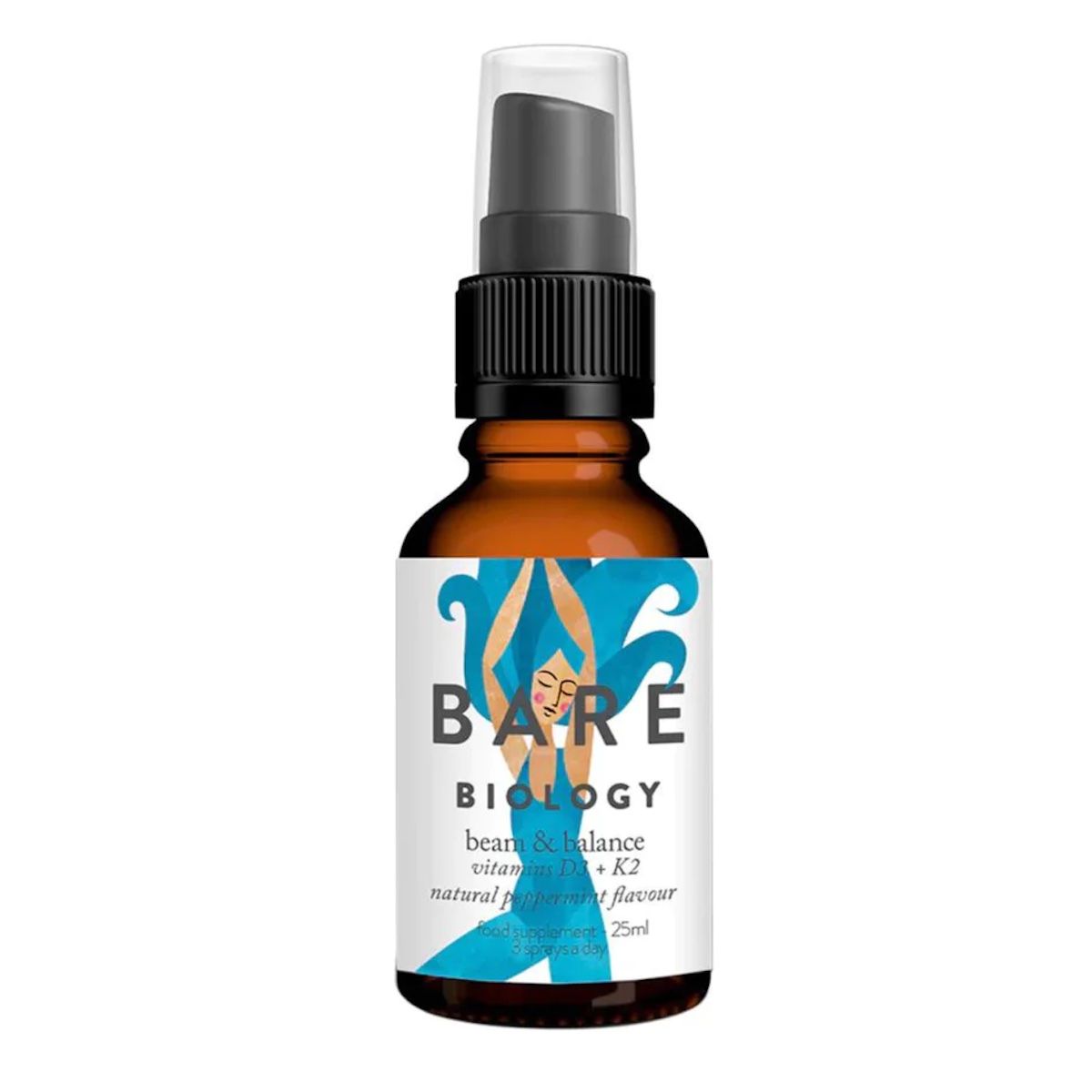 Beauty Routine for Moms Bare Biology Beam & Balance Vitamin D3 + Vitamin K2