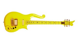 Prince's yellow Cloud 3 guitar