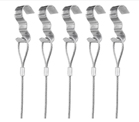 Hanging gallery rods, $41.49 for five, Amazon