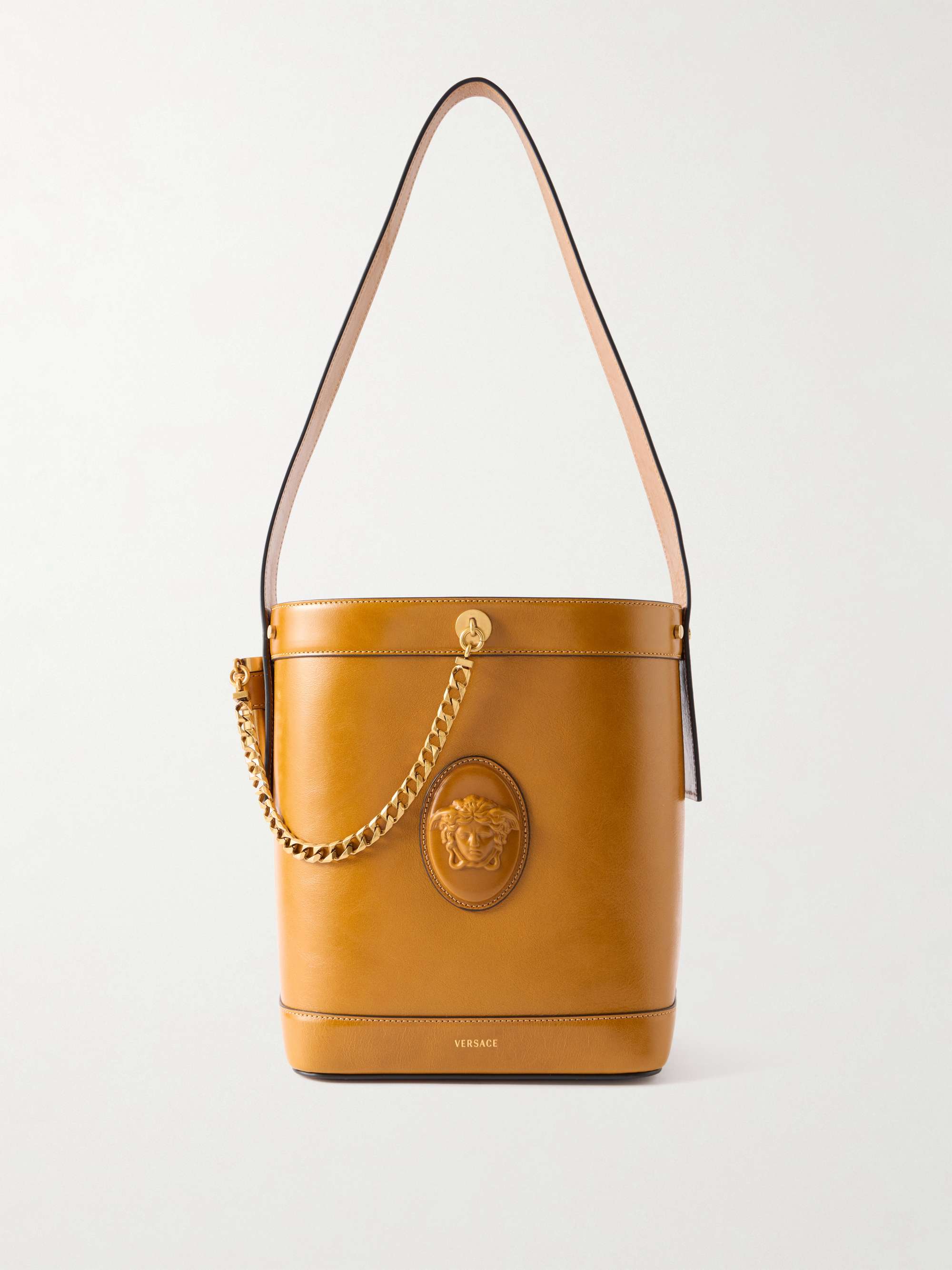 Pivot Small Leather Bucket Bag