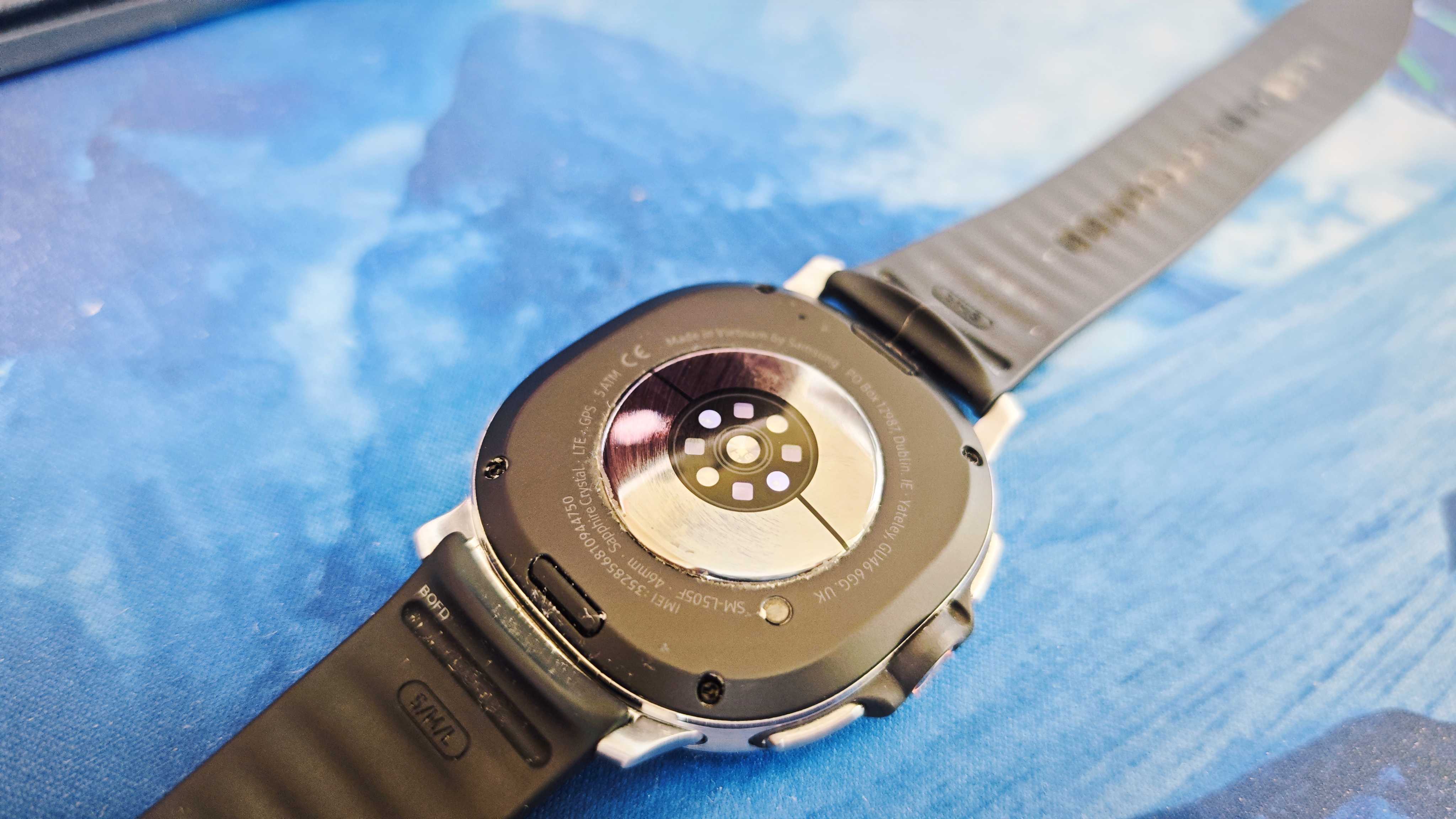 A Samsung Galaxy Watch 8 Classic
