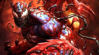 Captain America/Iron Man #5 Carnage Forever variant cover by Kendrik 'Kunkka' Lim