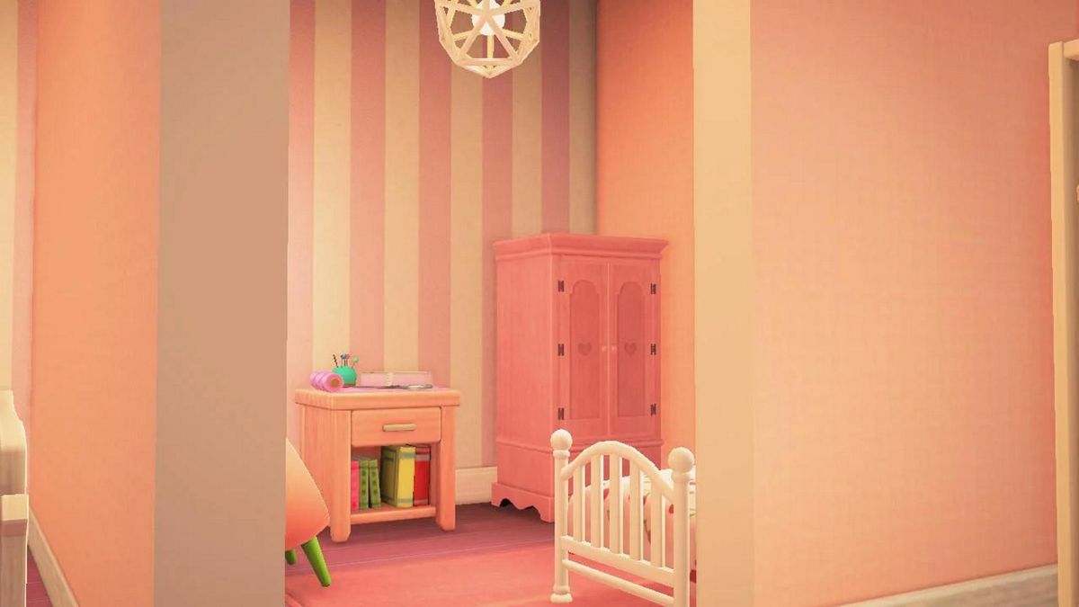 Stellas Pink Home Happy Home Paradise Acnh