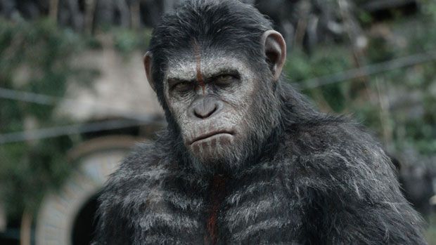 Andy Serkis as Caesar in Dawn of the Planet of the Apes