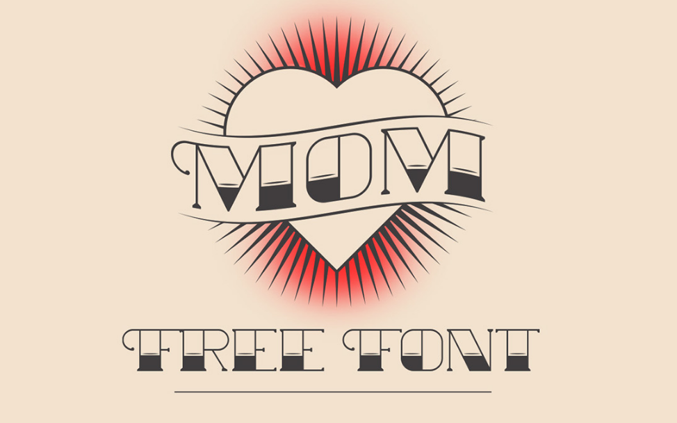 Best free fonts: MOM