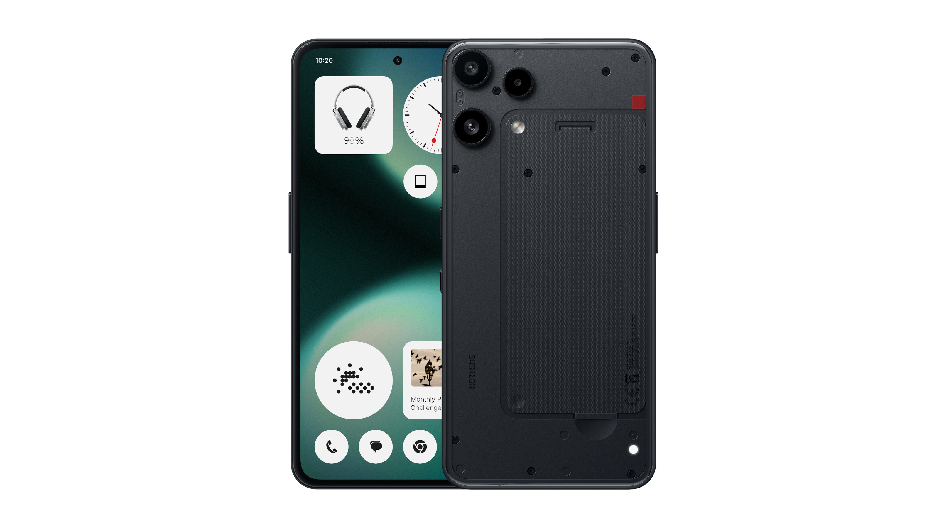 Nothing Phone (3a) Lite in black