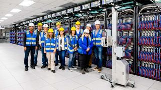 Aurora supercomputer at Argonne National Laboratory