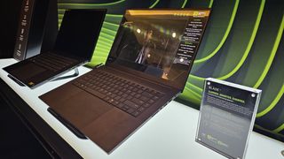 Razer Blade 16 (right) compared to the previous-gen Blade 16 (left)